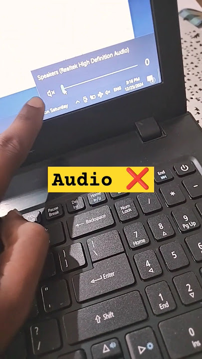 Acer Aspire E5-575 Series Laptop Sound Audio Not Working Problem#macnitesh#keyboardtricks#2024short