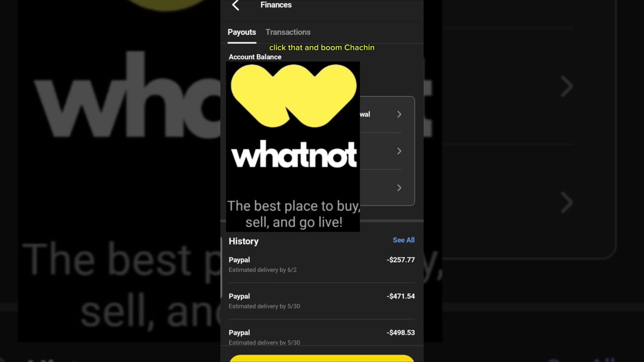 How to Cash Out in 30 Seconds on Whatnot in 2025  (Updated Tutorial!) #sidehustles #whatnot