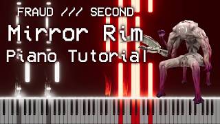 Mirror Rim - ULTRAKILL OST - Heaven Pierce Her | Piano Tutorial