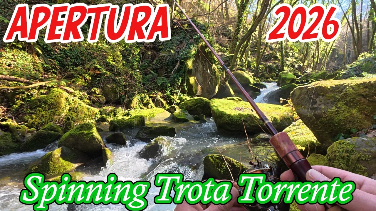 Apertura Trota Torrente 2026: sempre tante emozioni!