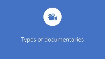 Types of Documentary