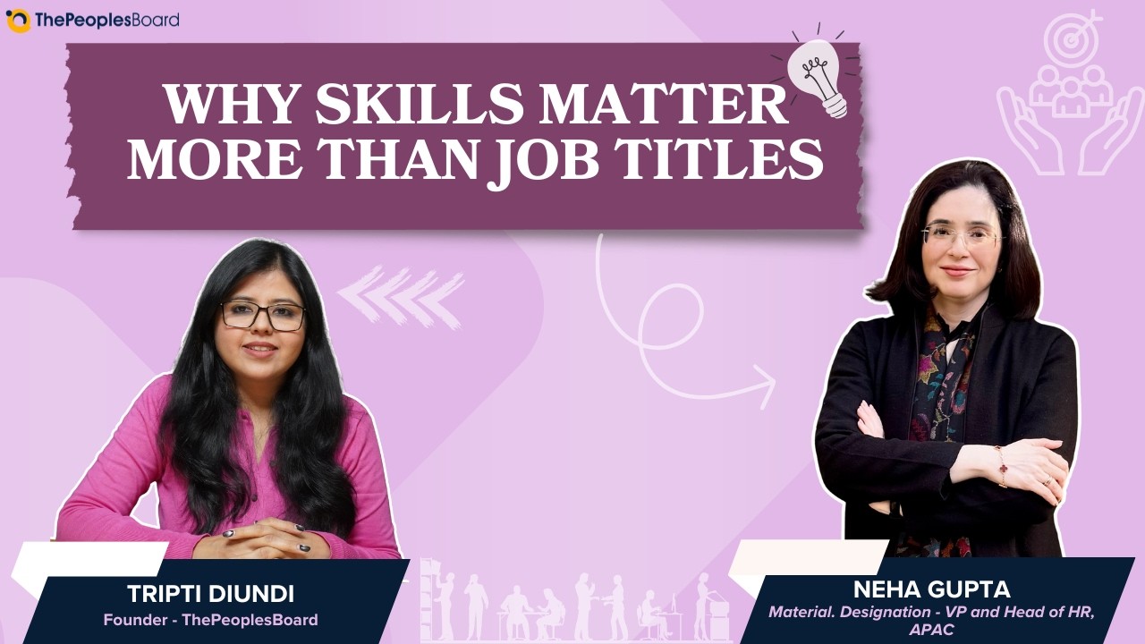 Why Skill matter More Than Job titles || #ThePeoplesBoard #HR #Interview