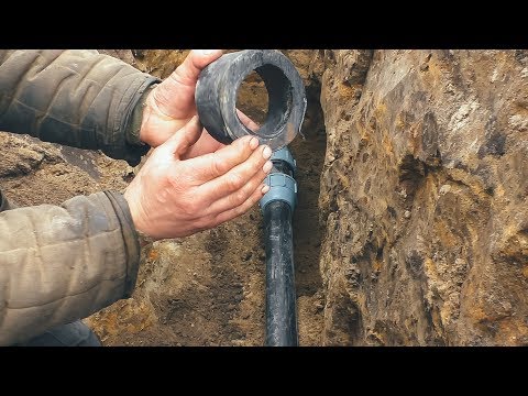 🔵Ремонт водопроводной пластиковой трубы