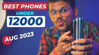 TOP 5 Best Phones Under 12000 in AUGUST 2023 l Best Mobile Under 12000