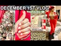 PREPARING FOR THE HOLIDAYS &amp; STARTING DECEMBER OFF RIGHT (NAIL APPT + PINK XMAS TREE + MORE)