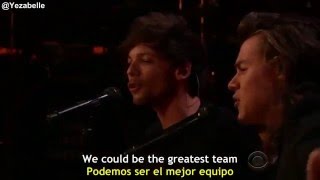 One Direction - History (The Late Late Show with James Corden) [Lyrics + Sub Español]