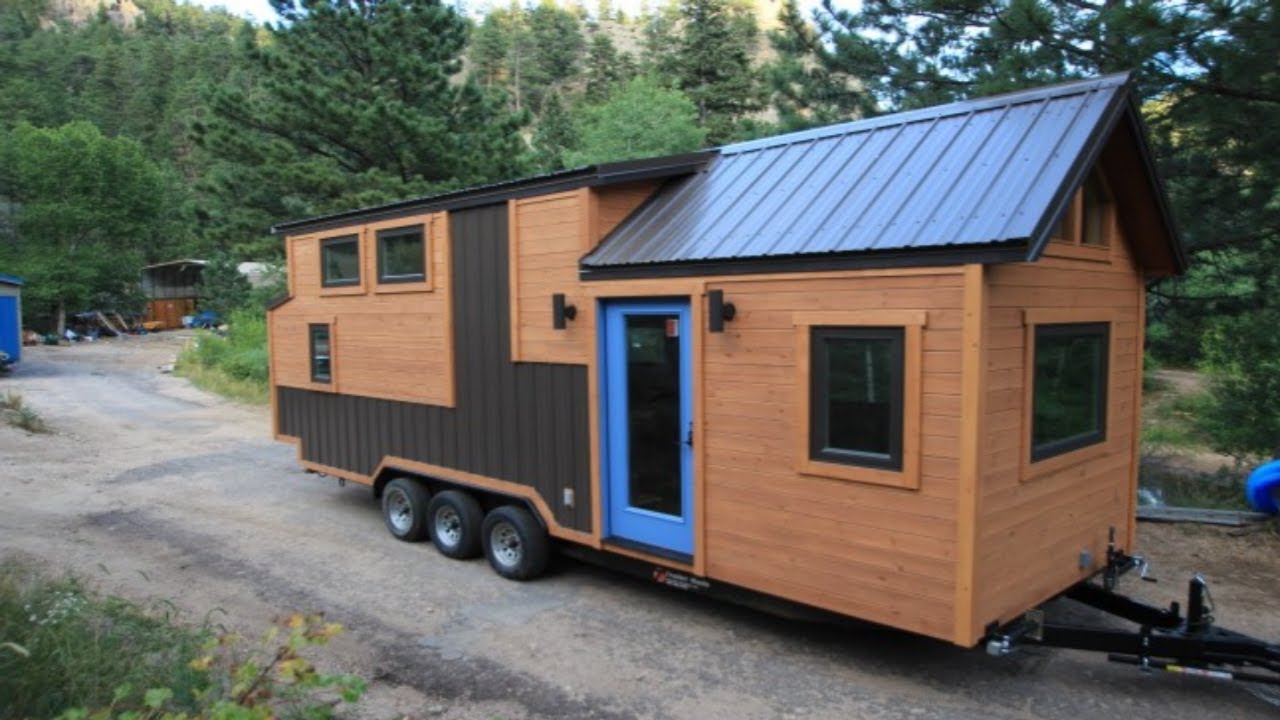 SimBLISSity Tiny Homes in Colorado Unveils Their 26’ Monarch Model YouTube