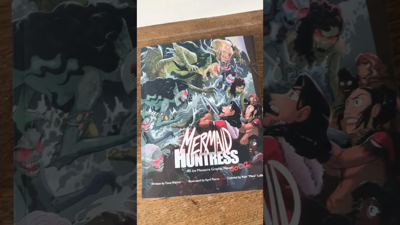 Mermaid Huntress Volume 2 sneak peek! 
