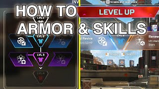 NEW How To Level Up Legend Experience Perks & Armor In Season 20 Apex Legends