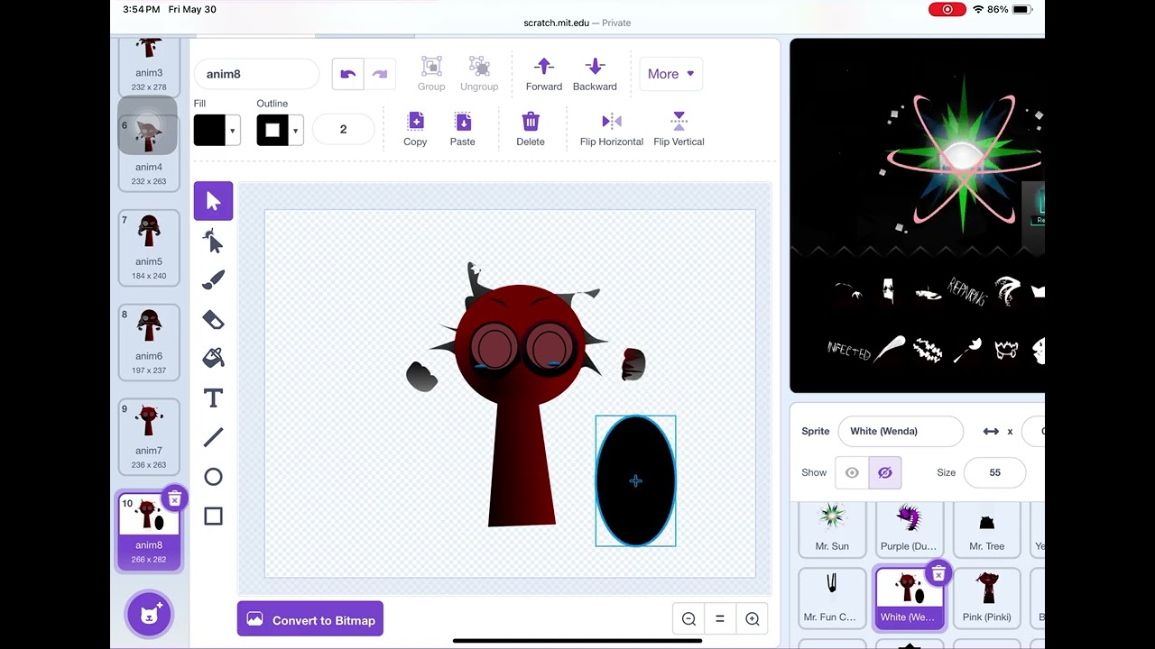 Making fanmade wenda def phase 12 (un cannon)