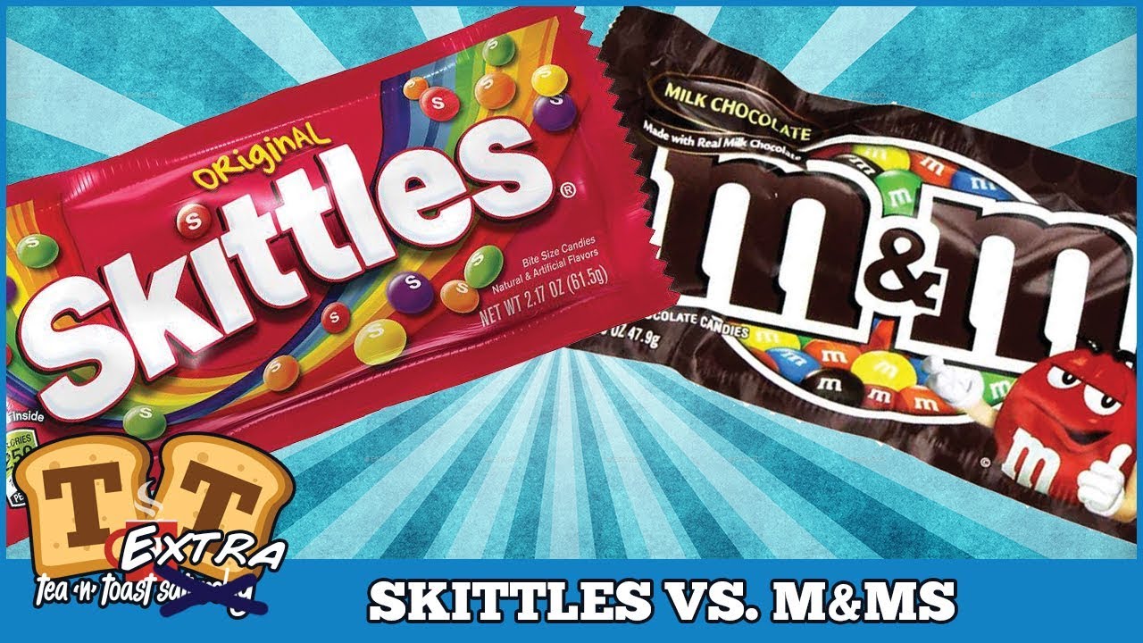 Skittles vs. M&Ms - Results