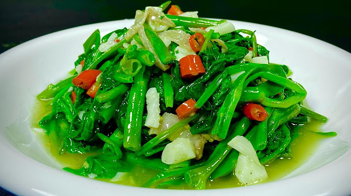 酒店大厨教你炒空心菜小技巧，炒出来不发黄不发黑口感清甜，好吃 【阿朝哥美食】#空心菜小技巧 #空心菜 #空心菜食谱 - 天天要闻