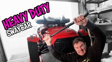 Installing the HEAVY DUTY Swaybar for Can-Am Spyder F3 - Boost Your Ride