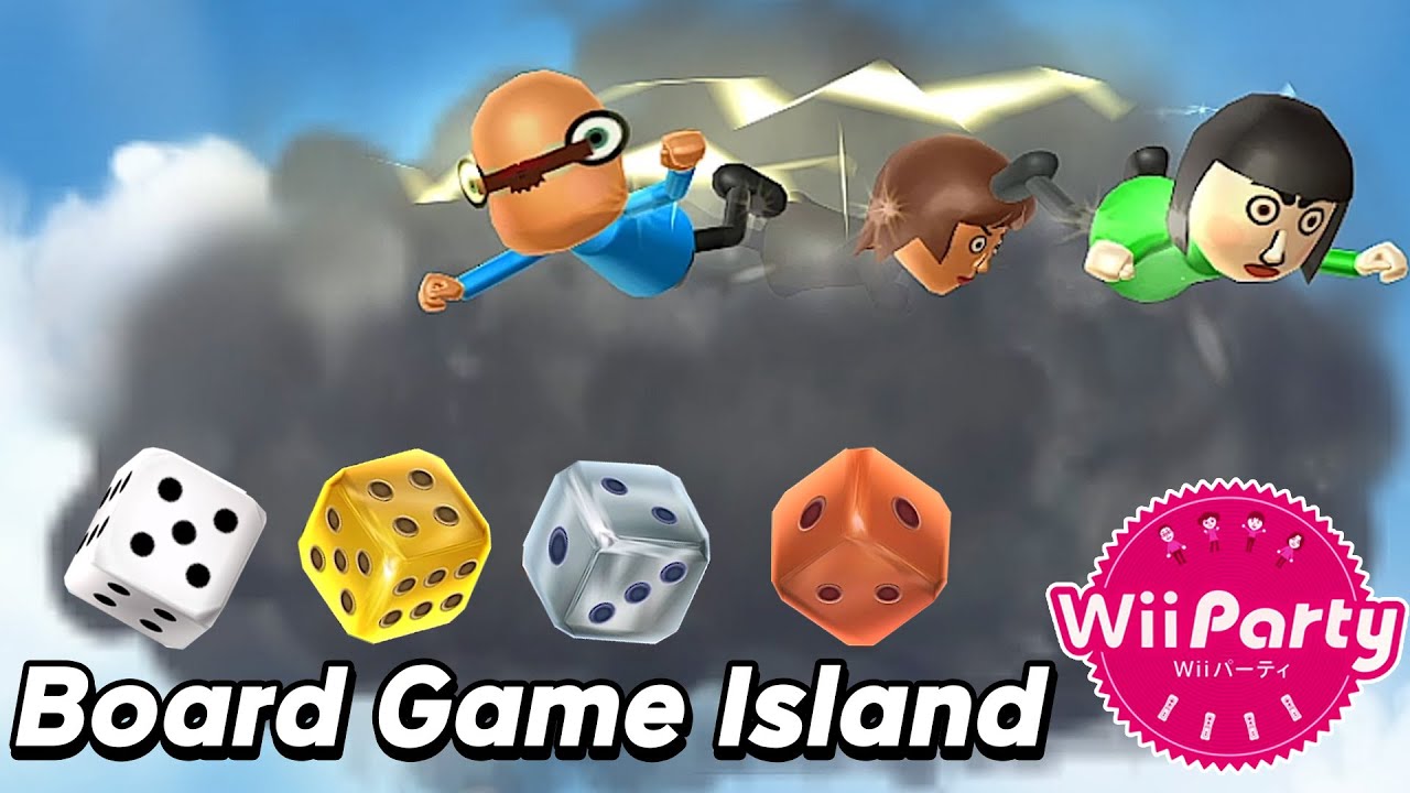 Wii Party Board Game Island Gameplay Beef Boss Vs Matt Vs Marisa Vs Yoko Master Com Wii파티