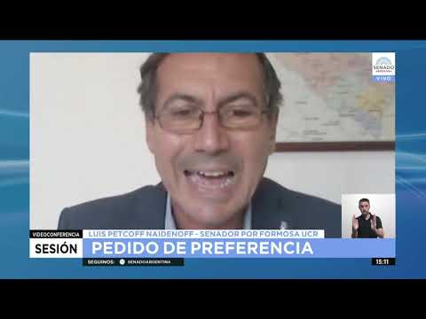 SDOR. LUIS NAIDENOFF - SESIÓN ESPECIAL REMOTA 11-03-21