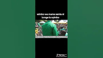 Wimbo Wa Mama Samia Bonge La Nyimbo 