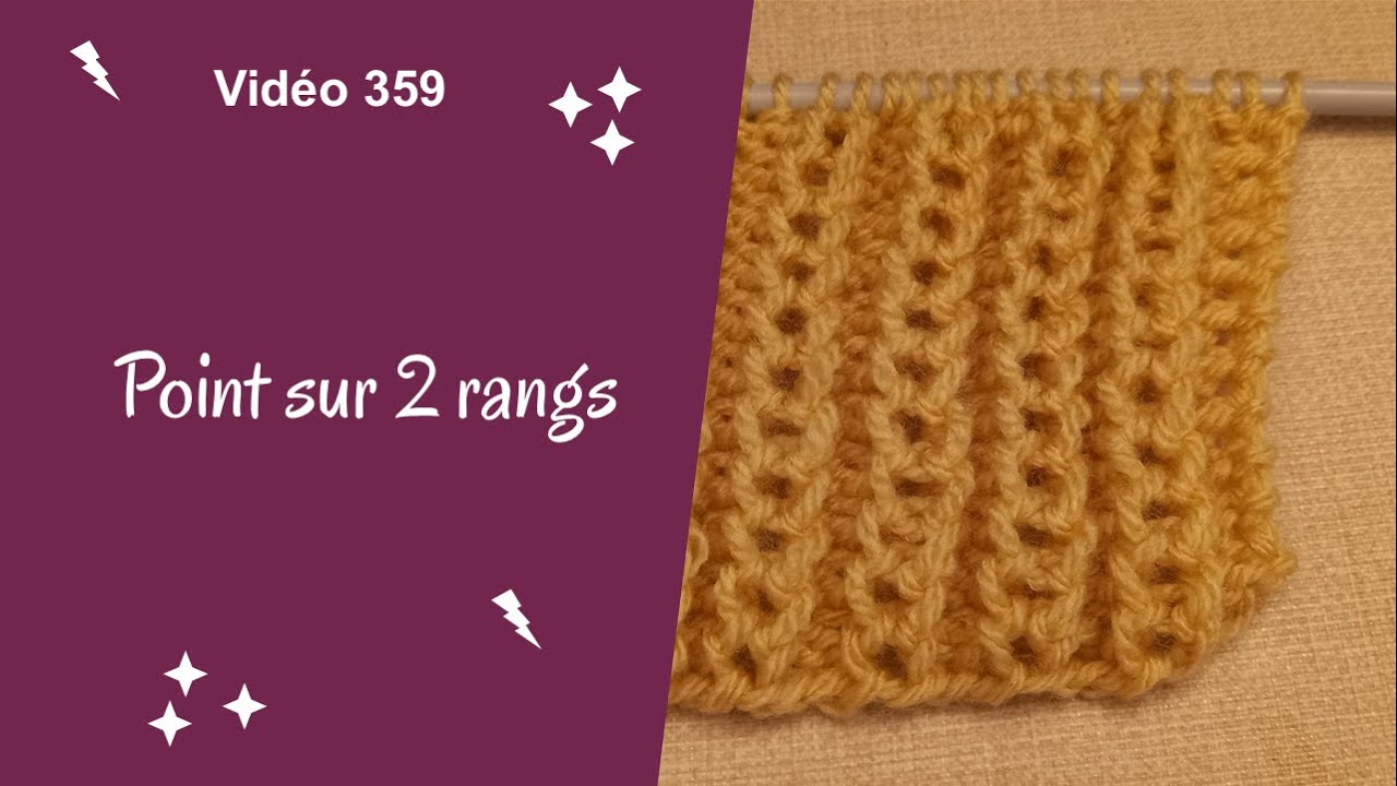 Point sur 2 rangs