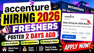 Accenture Hiring 2026 🚨 0–2 Years | Application Support Engineer | Python | Freshers Can Apply