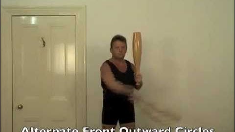 Indian Clubs 1 OUTWARD Front Circles