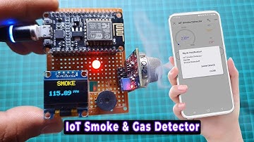 IoT based Smoke & Gas Detector