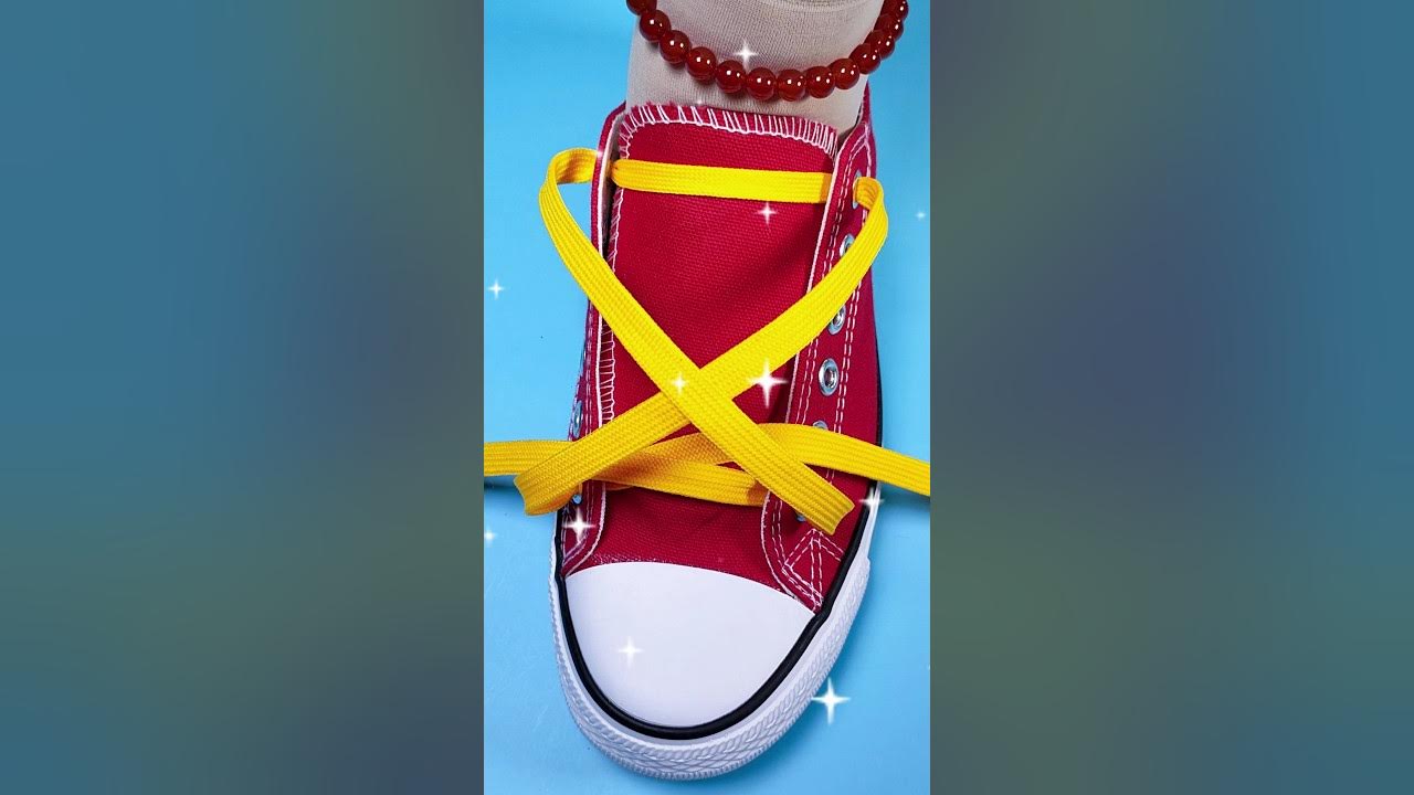 How to tie shoelaces, 60 creative ways to tie shoelaces. shoes 