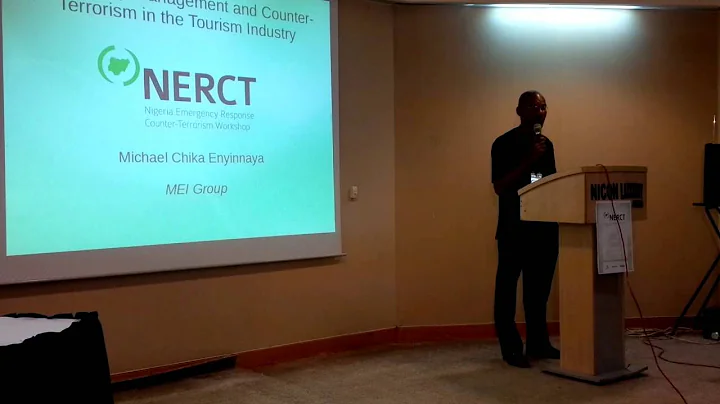 Michael Enyinnaya on Terror and Terrorism at NERCT