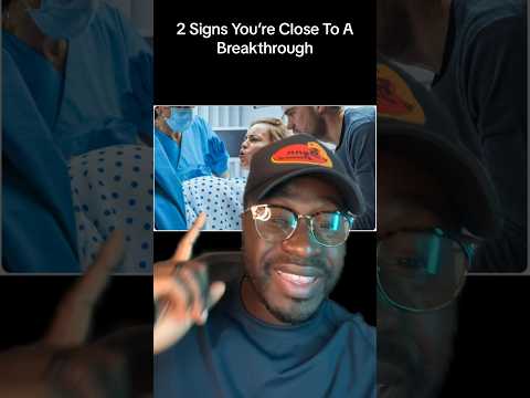 2 signs you’re