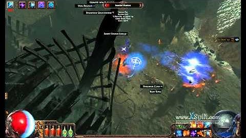 Path of Exile Templar lv 83 rare 68 cursed dregs reef map HashnNugs Comentary