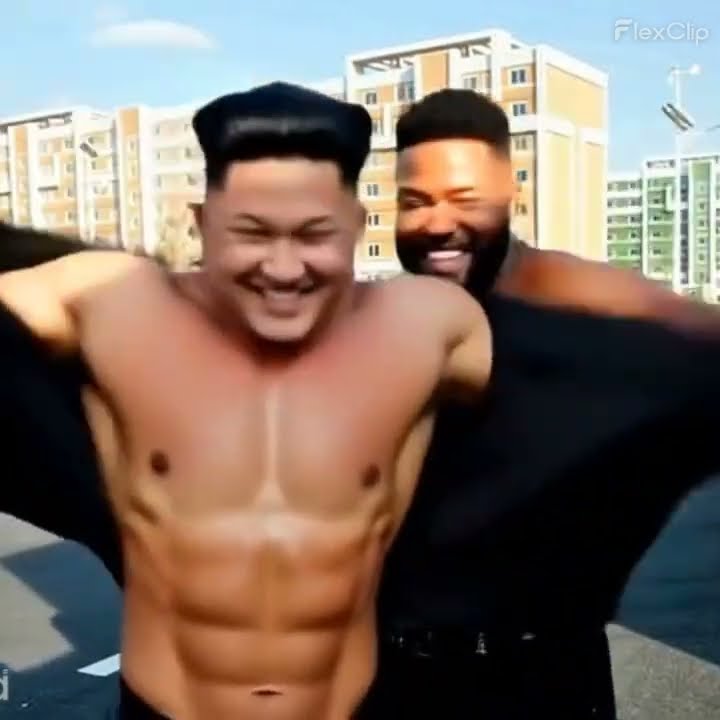 KIM JONG-UN Turns into a RIPPED MUSCLE GOD?! 💪😱 #Shorts - YouTube