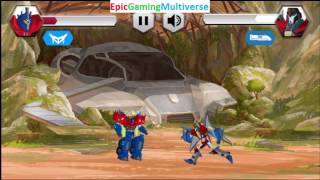 Optimus Prime VS Starscream In A Transformers Robots In Disguise Power Up For Battle Match screenshot 5