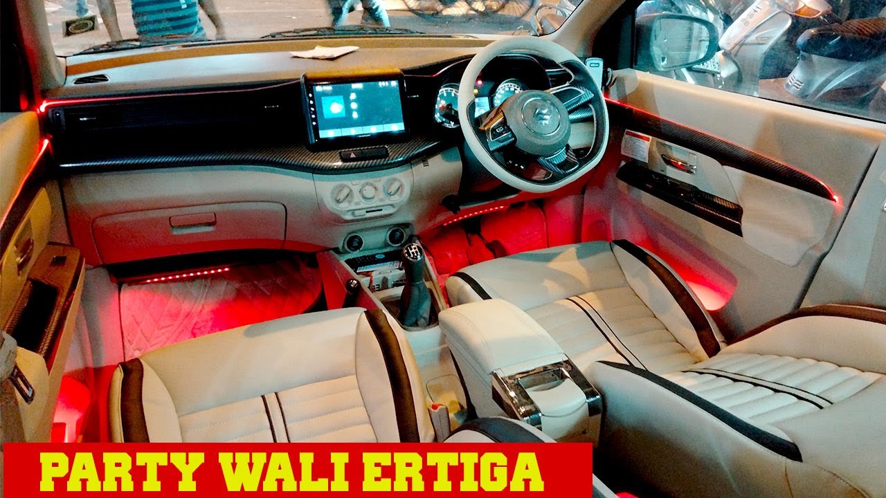 Modified Maruti Ertiga Looks FAB With Sporty Body Kit Premium Interior