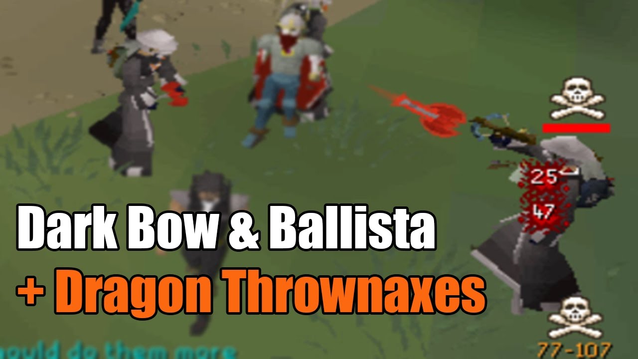 Dragon Thrownaxe Combo Pking