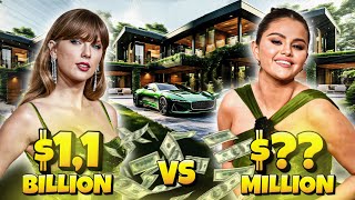 Taylor Swift vs Selena Gomez - Which one is RICHER?