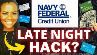 Navy Federal Credit Union Late Night Hack EXPOSED. I Tried it...Here's What Happened