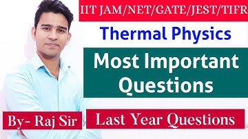Thermodynamics Crash Course - 11 | IIT JAM | CSIR NET | TIFR | JEST | GATE | MSc Physics Entrances