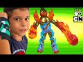 🔥ENCONTRAMOS la figura de FUEGO más RARA de Ben 10 💎😱 (¡Es Metálica!)💎🤩