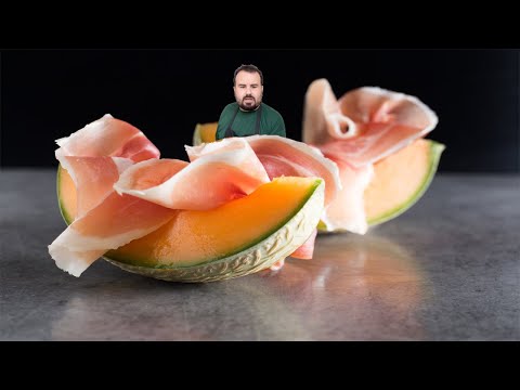 Video: Melone Ar Parmas šķiņķi