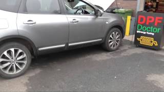 Nissan Qashqai 1 5 DCI 3 stage DPF cleaning by The DPF Doctor