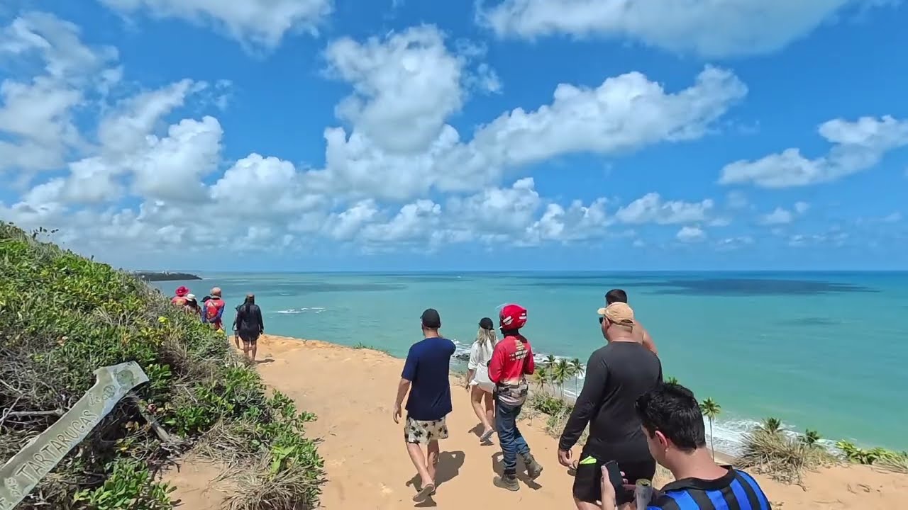 Costa de Paraiba en Brasil 🇧🇷🏝️🤩en Playas Tambaba y Coqueirinho 💚 Belleza 💖