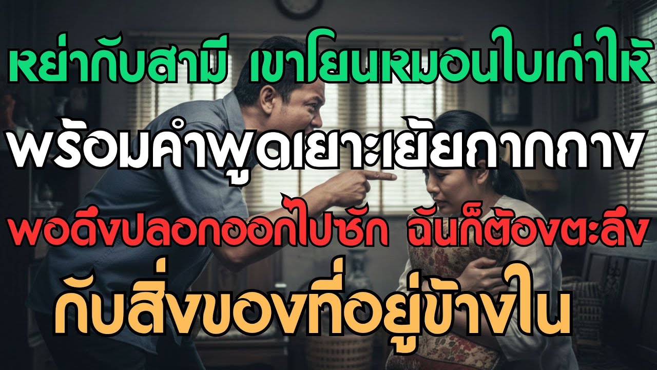หย่ากับสามี เขาโยนหมอนใบเก่าให้พร้อมคำเยาะเย้ย พอแกะออกมาซัก ฉันถึงกับอึ้งกับสิ่งที่อยู่ข้างใน