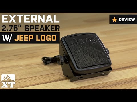 Jeep Wrangler External 2-3/4" Speaker w/ Embossed Jeep Logo (1987-2017 YJ, TJ, & JK) Review