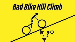 How Steep Of A Hill Can A Rad Bike Go Up? Rad Runner+ Crushes Monster Hills!