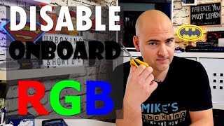 How To Disable PC RGB When Shut Down Or Sleeping