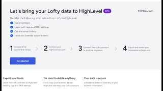 Transfer your IDX Data from Lofty to GHL Easily