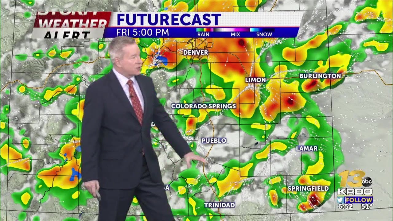 Strong to severe storms possible Friday and Saturday - YouTube