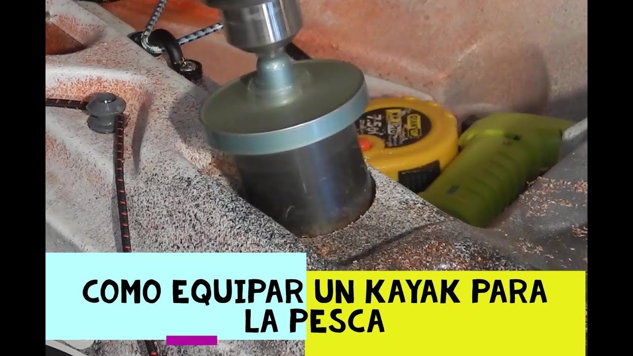 COMO EQUIPAR UN KAYAK PARA LA PESCA EN FORMA SIMPLE