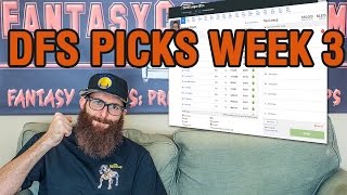 Daily Fantasy Football Picks Week 3 (2015)