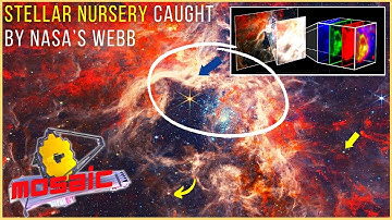 MOSAIC... James Webb Telescope Uncover Mysteries in a new mind-boggling image of Tarantula Nebula