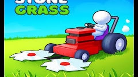 Stone Grass Mowing Simulator - Incremental Satisfaction Simulator!