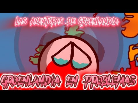 Groenlandia en problemas[Las Aventuras de Groenlandia🇬🇱] #countryballs #paises